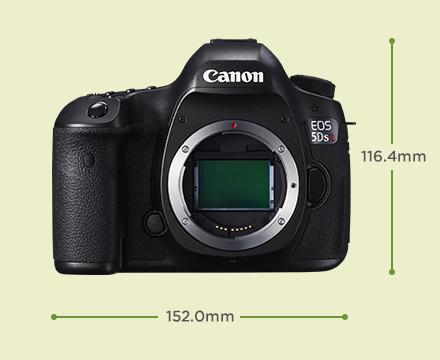 EOS 5DS R vederea 1