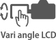 Ecran LCD cu unghi variabil