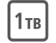 1 TB spaţiu de stocare