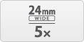 5x optical zoom, ultra wide-angle